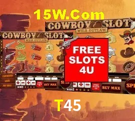 Slots com jackpots e giros grátis na T45